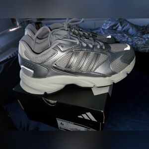 Adidas Men's Gray Running Shoes